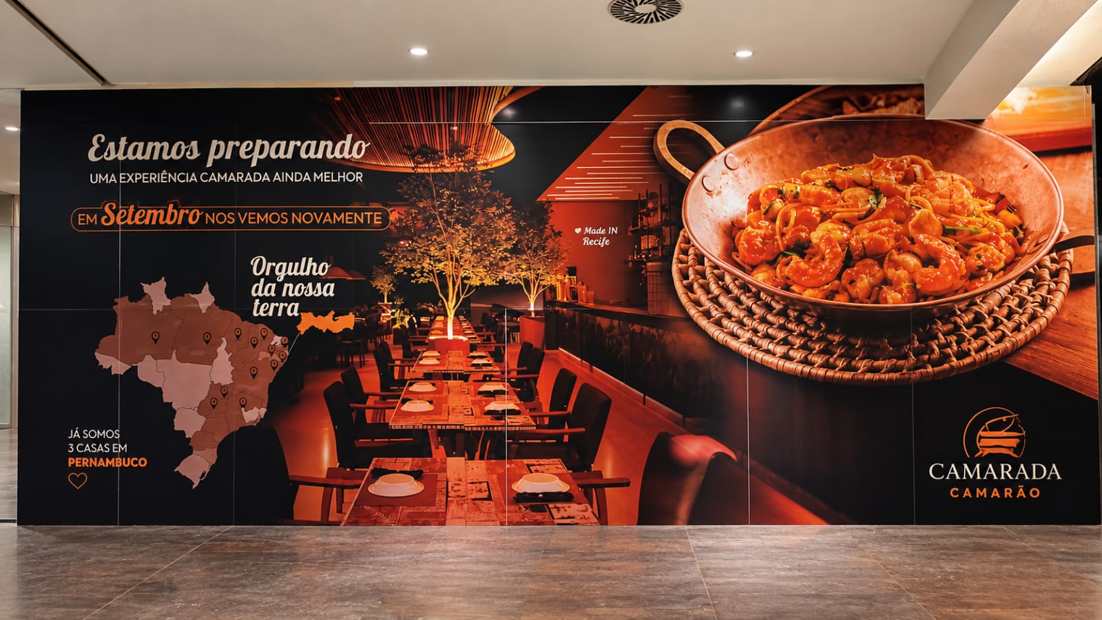 TAPUME 01 — projeto da Triad Visual em Recife